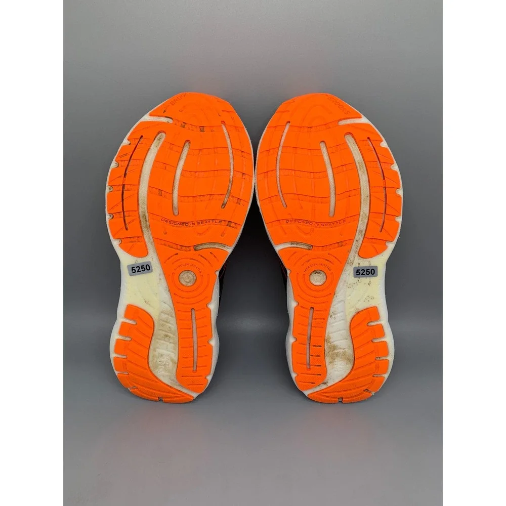 Brooks‎ Glycerin GTS 20 Blue Orange Running Shoes 1103832E444 Men's Sz 9 Wide
